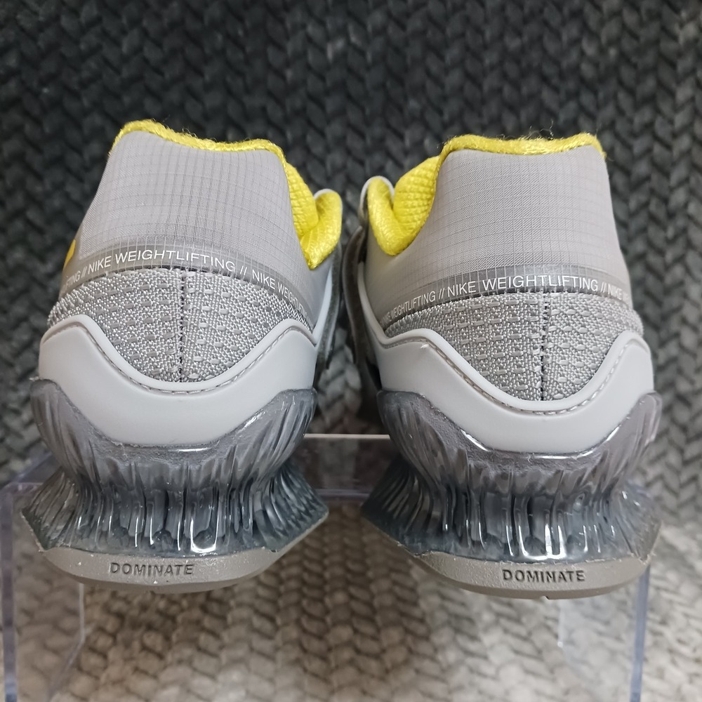 Nike Romaleos 4 Wolf Grey Lightening Men's Weightlifting Sneaker Shoes Size 6.5 - Picture 3 of 9